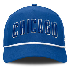 Chicago Cubs Fanatics Clubhouse Foul Ball A-Frame Adjustable Hat - Royal Hats