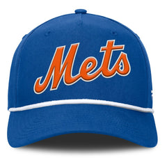 New York Mets Fanatics Clubhouse Foul Ball A-Frame Adjustable Hat - Royal Hats