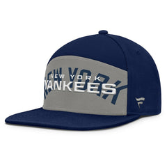 New York Yankees Fanatics Clubhouse Splitter Snapback Hat - Navy/Gray Hats