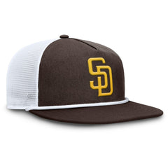 San Diego Padres Fanatics Clubhouse Change Up Snapback Hat - Brown/White Hats