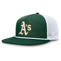 Athletics Fanatics Clubhouse Change Up Snapback Hat - Green/White Hats