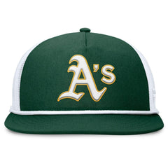 Athletics Fanatics Clubhouse Change Up Snapback Hat - Green/White Hats