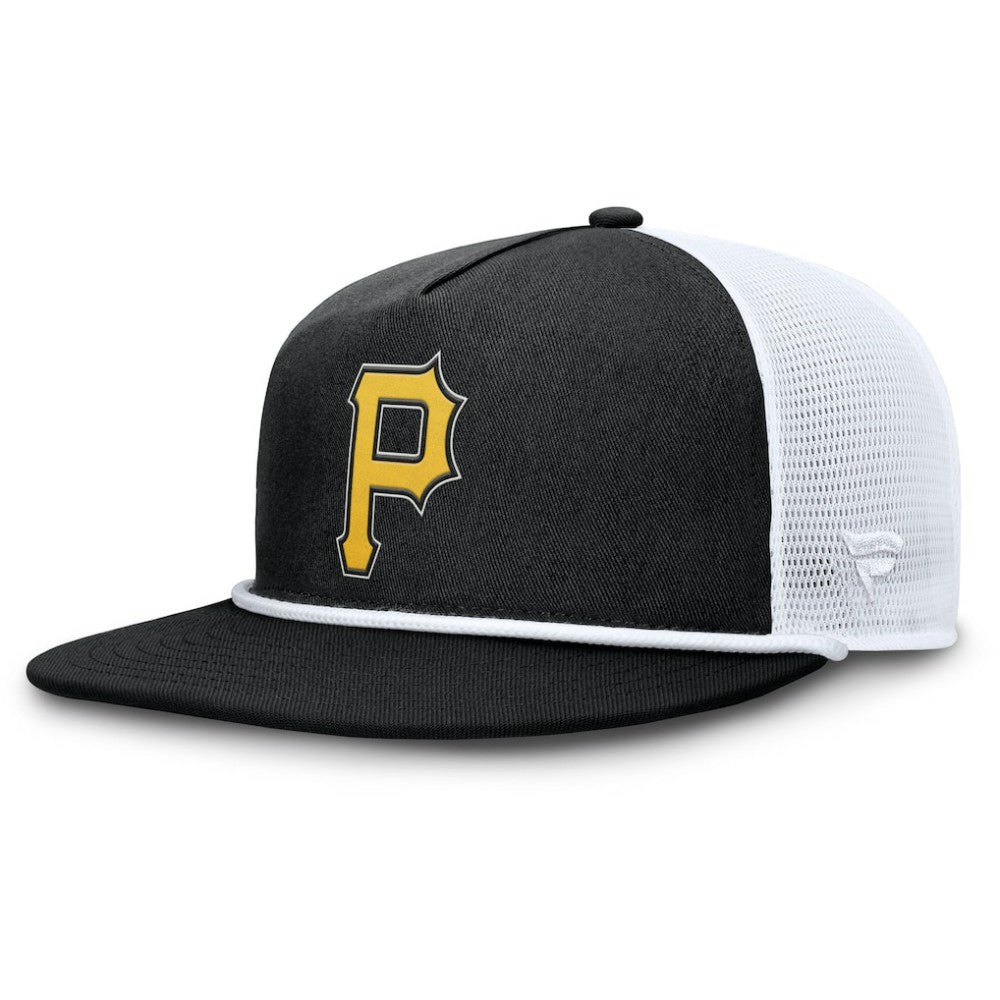 Pittsburgh Pirates Fanatics Clubhouse Change Up Snapback Hat - Black/White Hats