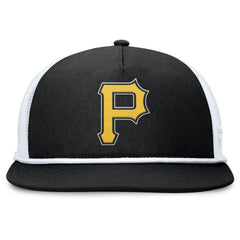 Pittsburgh Pirates Fanatics Clubhouse Change Up Snapback Hat - Black/White Hats