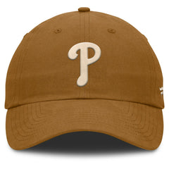 Philadelphia Phillies Fanatics Act Natural Chopper Adjustable Hat - Brown Hats
