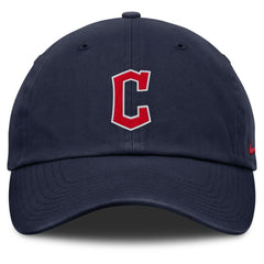 Cleveland Guardians Nike Club Adjustable Hat - Navy Hats