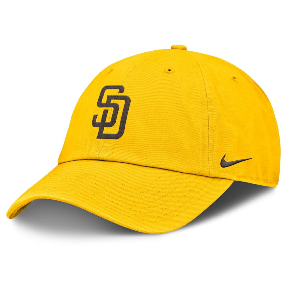 San Diego Padres Nike Club Adjustable Hat - Gold Hats