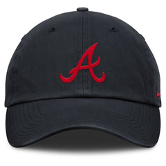 Atlanta Braves Nike Club Adjustable Hat - Navy Hats