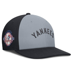 New York Yankees Nike Pro Performance Snapback Hat - Gray/Navy Hats