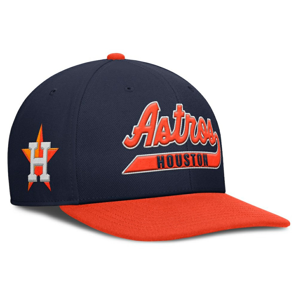 Houston Astros Nike Pro Performance Snapback Hat - Navy/Orange Hats