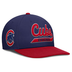 Chicago Cubs Nike Pro Performance Snapback Hat - Royal/Red Hats