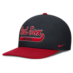 Boston Red Sox Nike Pro Performance Snapback Hat - Navy/Red Hats