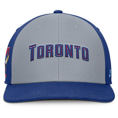 Toronto Blue Jays Nike Pro Performance Snapback Hat - Gray/Royal Hats