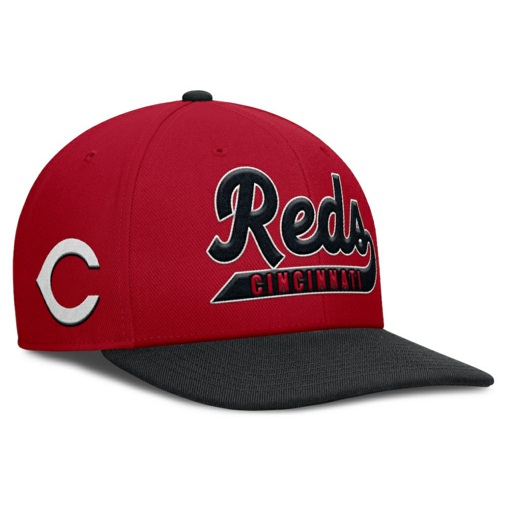 Cincinnati Reds Nike Pro Performance Snapback Hat - Red/Black Hats