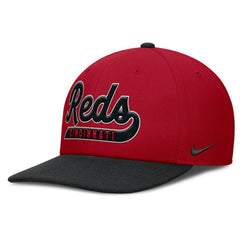 Cincinnati Reds Nike Pro Performance Snapback Hat - Red/Black Hats