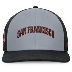 San Francisco Giants Nike Pro Performance Snapback Hat - Gray/Black Hats