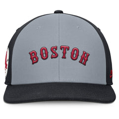 Boston Red Sox Nike Pro Performance Snapback Hat - Gray/Navy Hats