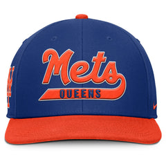 New York Mets Nike Pro Performance Snapback Hat - Royal/Orange Hats