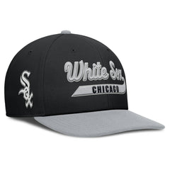 Chicago White Sox Nike Pro Performance Snapback Hat - Black/Gray Hats