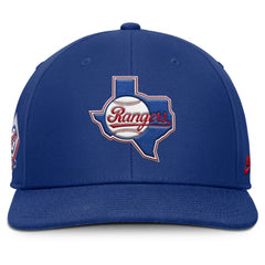 Texas Rangers Nike Pro Performance Snapback Hat - Royal Hats