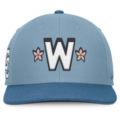 Washington Nationals Nike 2025 City Connect Pro Performance Snapback Hat - Light Blue/Blue Hats