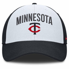 Minnesota Twins Nike Club Performance Adjustable Hat - White/Navy Hats