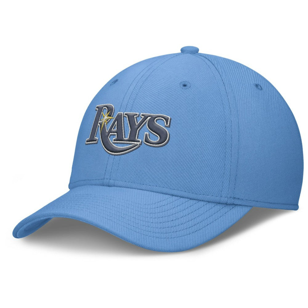 Tampa Bay Rays Nike Rise Performance Flex Hat - Light Blue Hats