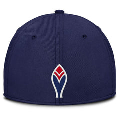 Atlanta Braves Nike Rise Swoosh Performance Flex Hat - Navy/Red Hats