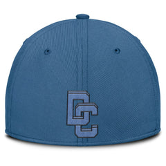 Washington Nationals Nike 2025 City Connect Rise Swoosh Performance Flex Hat - Blue Hats