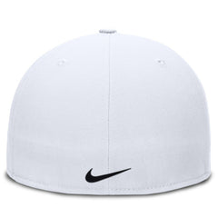 Chicago White Sox Nike Wordmark Dri-FIT Round Bill True Fitted Hat - White Hats