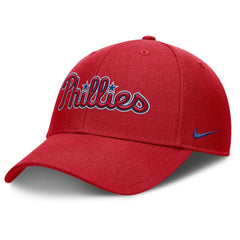 Philadelphia Phillies Nike Rise Gaberdine Adjustable Hat - Red Hats