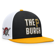 Pittsburgh Pirates Nike Pro Trucker Snapback Hat - Black Hats