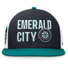Seattle Mariners Nike Pro Trucker Snapback Hat - Navy Hats