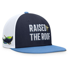Tampa Bay Rays Nike Pro Performance Trucker Snapback Hat - Navy/Light Blue Hats