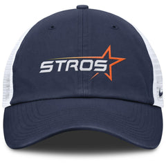 Houston Astros Nike Women's 2025 City Connect Club Trucker Adjustable Hat - Navy/White Hats