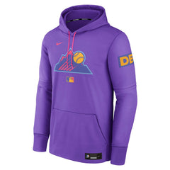 Colorado Rockies Nike 2025 City Connect Authentic Collection Therma Pullover Hoodie - Purple Hoodies