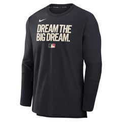 Texas Rangers Nike 2025 City Connect Authentic Collection Player Dri-FIT Lightweight Pullover - Black Pullover
