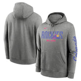 Colorado Rockies Nike 2025 City Connect French Terry Club Fleece Pullover Hoodie - Heather Charcoal Hoodies