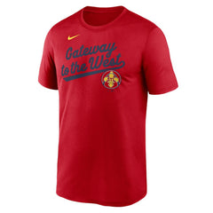 St. Louis Cardinals Nike City Connect Team Phrase Script Legend Performance T-Shirt - Red T-shirts