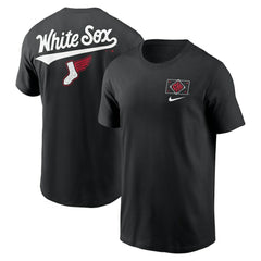 Chicago White Sox Nike 2025 City Connect 2-Hit T-Shirt - Black T-shirts