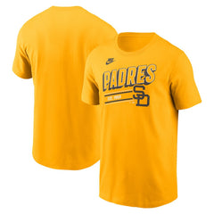 San Diego Padres Nike Cooperstown Collection Retro T-Shirt - Gold T-shirts