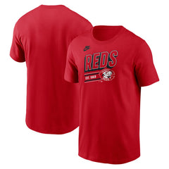 Cincinnati Reds Nike Cooperstown Collection Retro T-Shirt - Red T-shirts