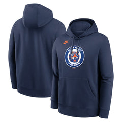 Detroit Tigers Nike Cooperstown Collection Logo Club Hoodie - Navy Hoodies