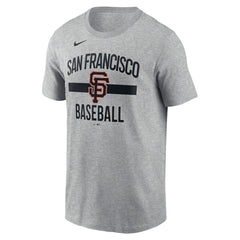 San Francisco Giants Nike Arched T-Shirt - Heather Gray T-shirts