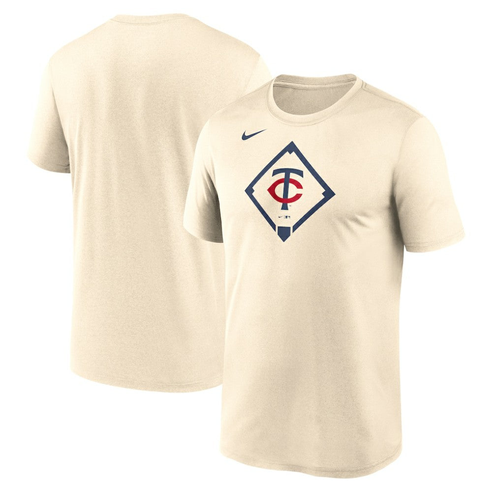 Minnesota Twins Nike Icon Legend Dri-FIT T-Shirt - Cream T-shirts