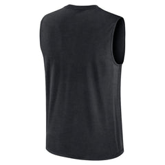 Pittsburgh Pirates Nike Knockout Dri-FIT Muscle Tank Top - Black Tanks