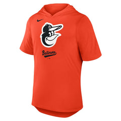 Baltimore Orioles Nike Tri-Blend Hoodie T-Shirt - Orange Hoodies