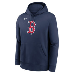 Boston Red Sox Nike Logo Club Fleece Hoodie - Navy Hoodies