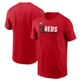 Cincinnati Reds Nike Team Block T-Shirt - Red T-shirts