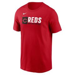 Cincinnati Reds Nike Team Block T-Shirt - Red T-shirts